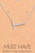 Silver Initial A Pendant Necklace A-Z