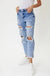 Kancan high rise distressed mom jeans KanCan