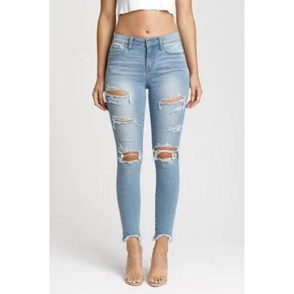 Jude mid rise skinny ankle