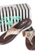 HOUSTON HIDE FLOP SANDALS-COWHIDE Crazy Train