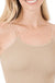 Ribbed seamless double strap brami Zenana