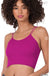 Ribbed seamless double strap brami Zenana
