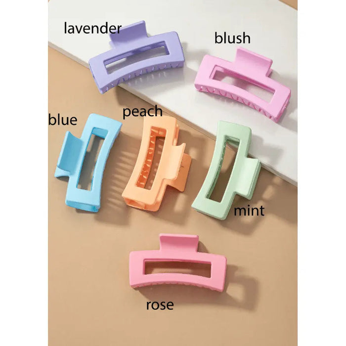 Acrylic hair claw clip - LECCE