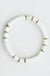 Americana Patriotic Red White Blue Bead Bracelet - LECCE
