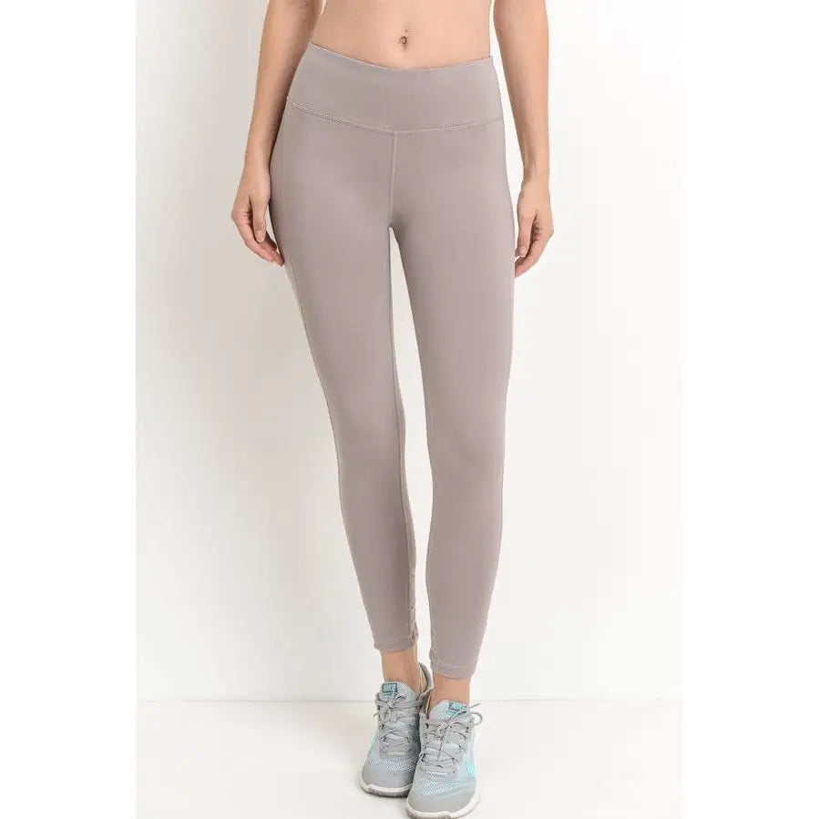 Criss-Cross Back Accent Leggings 