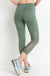 Mesh Overlay Pocket Capri Leggings