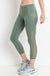 Mesh Overlay Pocket Capri Leggings