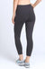 Moto Ribbed Splice Mesh Pocket Full Leggings (AP1714-Charcoal-Grey)