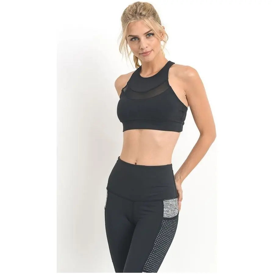 Curve Mesh Extreme Racerback Sports Bra
