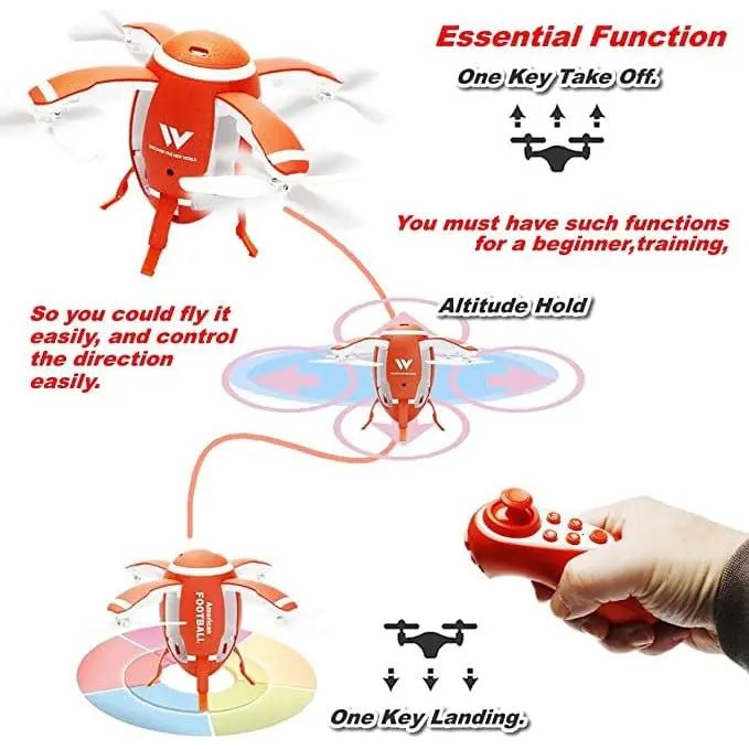 ATTOP W5 Egg Drone Foldable - LECCE
