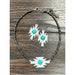 Aztec Natural Turquoise Pendent and Earrings - LECCE