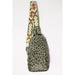 Aztec strap leopard print crossbody sling bag - LECCE