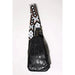Aztec strap leopard print crossbody sling bag - LECCE