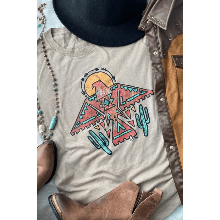 Camiseta de pájaro azteca