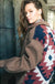 Back aztec graphic detail jacket - LECCE