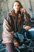 Back aztec graphic detail jacket - LECCE