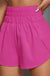Banding High Waist Athletic Running Workout Shorts - LECCE