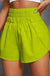 Banding High Waist Athletic Running Workout Shorts - LECCE