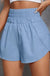 Banding High Waist Athletic Running Workout Shorts - LECCE