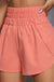 Banding High Waist Athletic Running Workout Shorts - LECCE