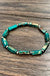 Bar gemstone turquoise bracelet - LECCE