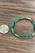 Bar gemstone turquoise bracelet - LECCE