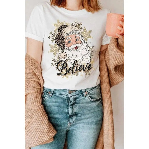 Believe Santa Graphics Top - LECCE