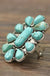 Big Natural Turquoise Ring - LECCE