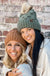 Bobble Knit Fur Pom C.C. Beanie CC Brand