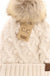 Bobble Knit Fur Pom C.C. Beanie CC Brand