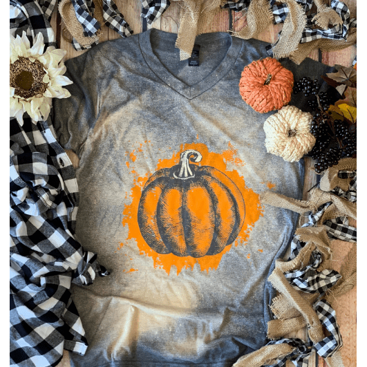 La gran camiseta Pumpkin Bleach