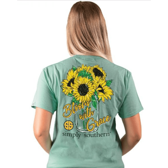 Camiseta Simpy Southern Bloom con Grace