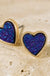 Heart Stud Earrings LECCE