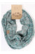 Four-Tone CC Infinity Scarf SF816 CC Brand