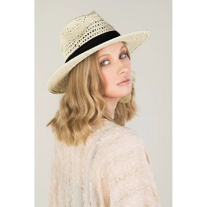 Boho chic summer panama hat - LECCE