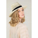 Boho chic summer panama hat - LECCE