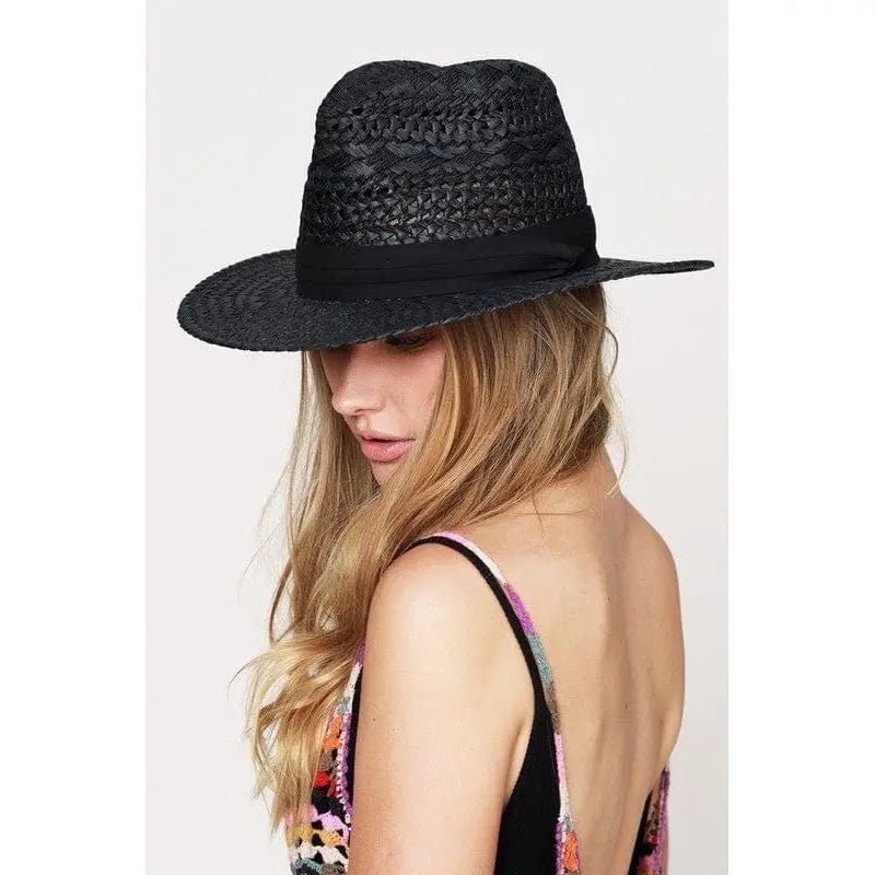 Boho chic summer panama hat - LECCE