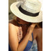 Boho chic summer panama hat - LECCE