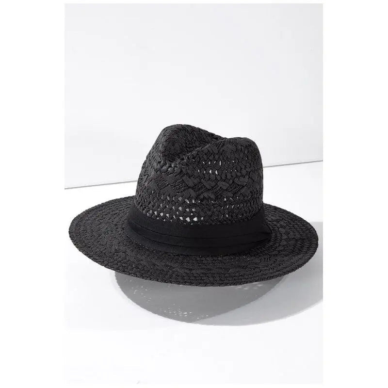 Boho chic summer panama hat - LECCE