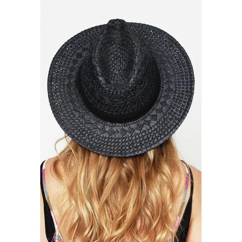 Boho chic summer panama hat - LECCE