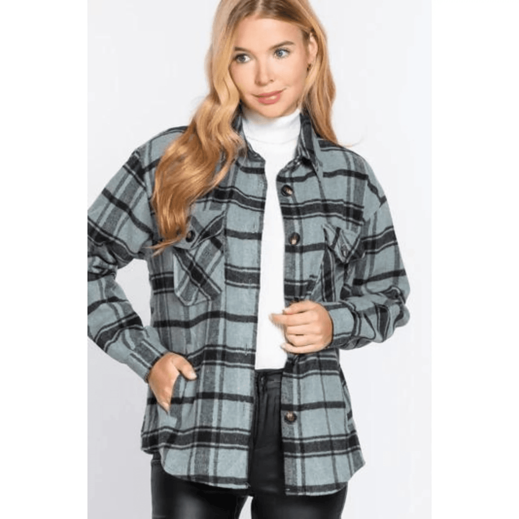 Chaqueta informal con botones