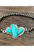Cactus Natural Turquoise Stretch Bracelet - LECCE