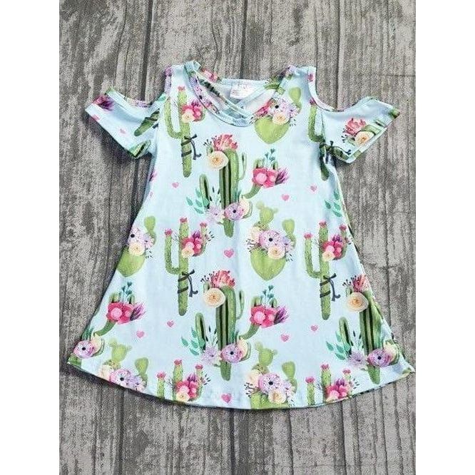 Little Girls Cactus Dress