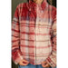 Casual fuzzy printed cozy jacket - LECCE