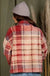 Casual fuzzy printed cozy jacket - LECCE