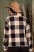 Casual fuzzy printed cozy jacket - LECCE