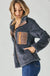 Button down cheetah sherpa LECCE