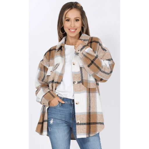 Checker shacket - LECCE