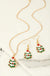 Christmas tree necklace and earrings - LECCE