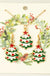 Christmas tree necklace and earrings - LECCE